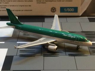 Rare.  Aer Lingus.  A320.  Ei - Dvj.  518208.  Herpa 1:500