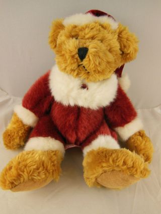 Russ Berrie Christmas Teddy Bear Kris Vintage