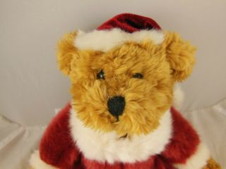 Russ Berrie Christmas Teddy Bear KRIS Vintage 2