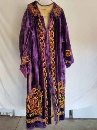 Antique Odd Fellows Purple Robe