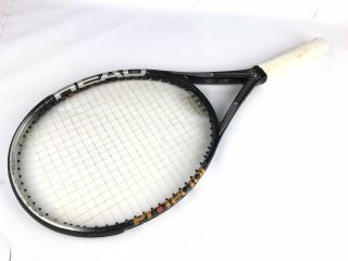 Rare Head Protector Mid Plus Tennis Racquet Eds Hs 102 " 4 3/8 " Grip