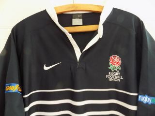 Nike England Rugby Union VERY RARE Shirt Top Jersey Mens Large 2