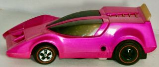 Rare Hot Wheels Redline Era Sizzlers Pink Live Wire Made In Mexico Circa 1970s
