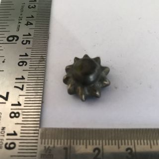 An Old Or Antique Unique Shaped Miniature Opium Bell Metal Bronze Scales Weight
