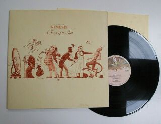 Genesis - A Trick Of The Tail Lp Vinyl Rare Uk 1st Press A1/b1 Textured Gf Album