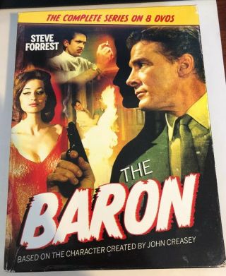 The Baron: The Complete Series,  Rare Dvd,  Sue Lloyd,  Steve Forrest,  Cyril Frankel