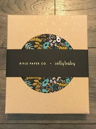 Rare:,  Limited Edition Rifle Paper Co X Solly Baby Wrap