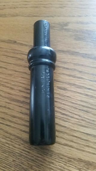 Ps Olt Keyhole Duck Call,  Early Version.  Pat Applied For.  No Trademark.  Rare?