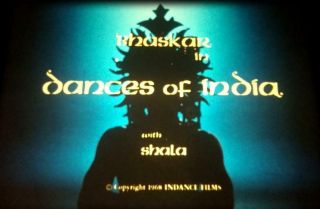 16mm Film: Bhaskar Dances Of India - Lost 1968 Documentary In Kodachrome - Rare