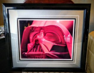 Framed Rare Collectible Limited Ed.  Star Wars Darth Vader Print Artist Signed