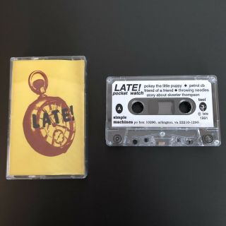 Pocketwatch Late Cassette Tape Foo Fighters Rare Nirvana Dave Grohl 1992 Demos