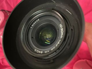 RARE Pink limited editon NIKON J1 10.  1 MP Camera with 10 - 30 and 30 - 110 Lens 2