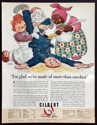 1941 Raggedy Ann Beloved Belindy Art By Worth Gruelle Gilbert Paper Print Ad