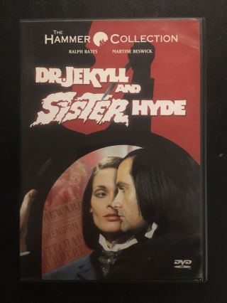 Rare Oop Dr.  Jekyll And Sister Hyde (dvd Anchor Bay 2001) Hammer Beswick