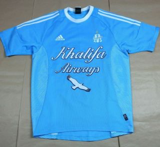 Olympique Marseille 2002 2003 Away Shirt Rare (s)