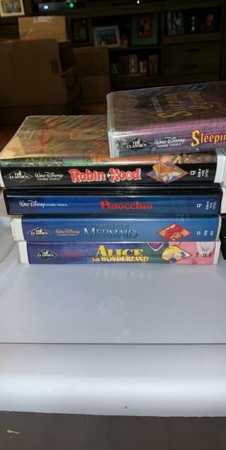 RARE Disney VHS tapes BLACK DIAMOND 2