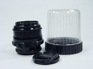 Portrait Black 85mm F/2 Lens Jupiter - 9 Zenit M42 S/n 7006051.  Glossy Paint Rare