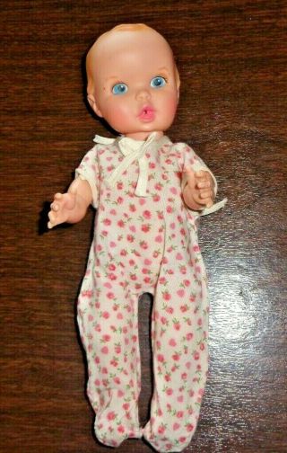 10 " Gerber Baby Doll Vintage 1972 Clothes Drink/wet Blue Eyes Blonde