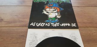 Ugly Kid Joe " Ugly As They Wanna Be " Rare Usa Orig Lp,  Lyric Inner Ex/ex