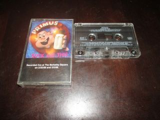 Primus Suck On This 1989 Cassette Tape Live Recording Les Claypool Rare Oop Htf