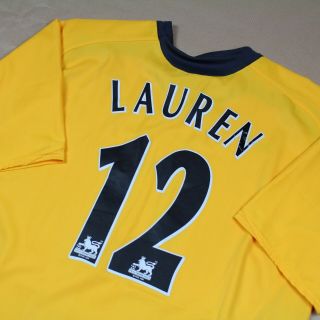 Arsenal 2005 2006 Away Shirt Rare (xl) Lauren 12