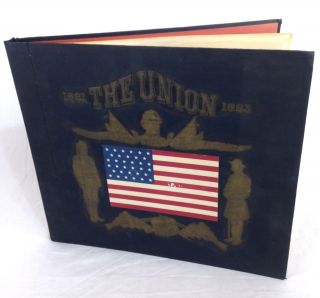 Rare Civil War Album Set - 1861 - 1865 The Union - Columbia A27