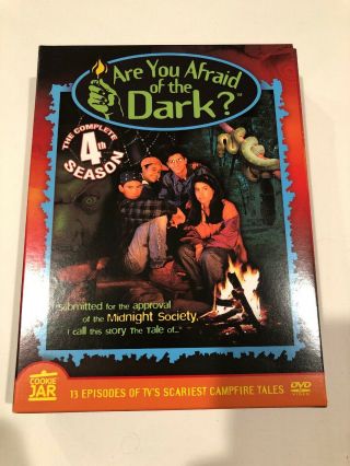 Are You Afraid Of The Dark - Complete 4th Season Dvd Set - Rare