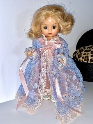 Vintage 1956 Nancy Ann Muffie 804 Lace Robe And Gown Outfit - No Doll