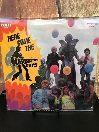 Here Comes The Hardy Boys Lp Rca Lps - 4217 1969 Tv Show Rare Oop Vinyl Psychpop