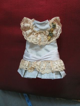 Pretty Antique Style Dress For All Bisque Doll