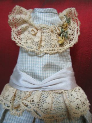 Pretty antique style dress for all bisque doll 2
