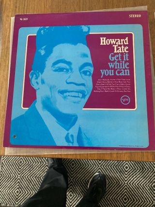 Howard Tate Get It While You Can Orig Us Stereo Rare Deep Soul Verve Nm Vg,