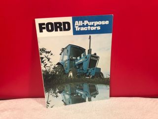 Rare 1978 Ford All Purpose Tractors Dealer Advertising Brochure