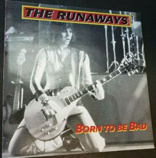 Rare Joan Jett,  Et Al.  The Runaways - Born To Be Bad Cd Earliest Recording