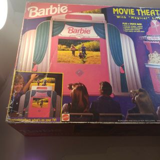 Vintage Barbie Movie Theatre Playset Mattel 2