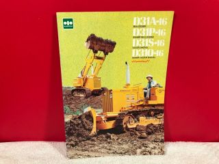 Rare Komatsu Swamp Bulldozer Dealer Advertising Brochure