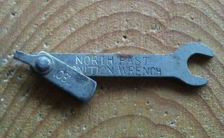 Rare Vintage North East Ignition Wrench.