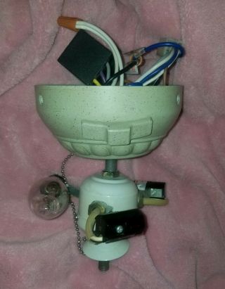Hampton Bay Antigua Ceiling Fan Light Kit With Wiring Antique White