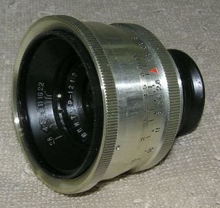 JUPITER12 2.  8/35 6102651 Silver Rare Russian USSR lens M39 FED Zorki Leica 3