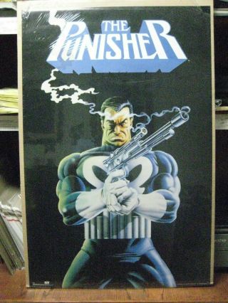Vintage 1991 The Punisher Marvel Comics Poster 13295