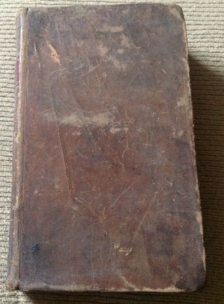 1795 Leather Bound Book The World Displayed Vol.  Iii 1st American Edition Rare