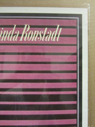 Linda Ronstadt 1977 Vintage Poster 1642 2