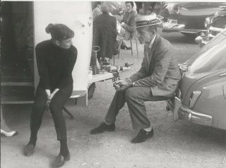 Audrey Hepburn 9 X 6 3/4 Vintage Press Still Image Rare Fred Astaire