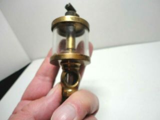 Antique Essex Brass Lubricator Oiler Hit Miss Gas Engine Part