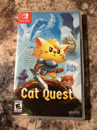 Cat Quest - Nintendo Switch - Rare Case Only No Game