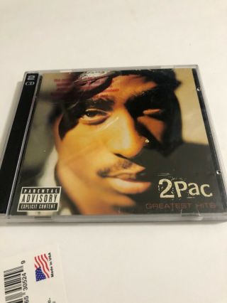 2pac - Greatest Hits (2 - Disc Cd) Rare Promotional Use Only