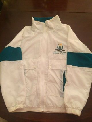 Zealand Maori Rugby League Tracksuit Top Pacific Cup 1990 Player Issue Rare