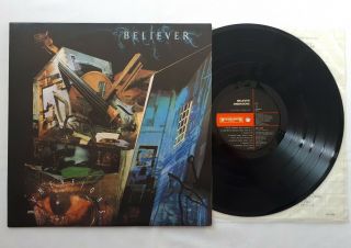 Believer - Dimensions 1993 Korea 1st Pressing Vinyl Lp W/insert Nm Megadeth Rare