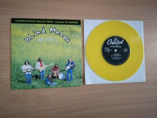Blind Melon - No Rain - Limited Edition - Yellow Vinyl - Rare