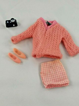 Vintage Barbie Htf 1965 " Vacation Time " Outfit 1623 - Complete